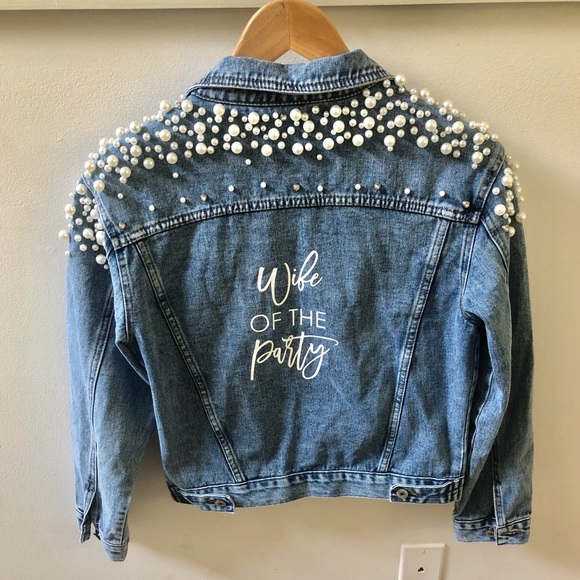 COPY - Couture Boyfriend Fit Distressed Jean Jack… - Picture 2 of 5